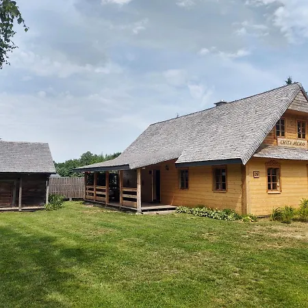 Dom Z Bali. Chata Michal. Bialowieza Exterior photo